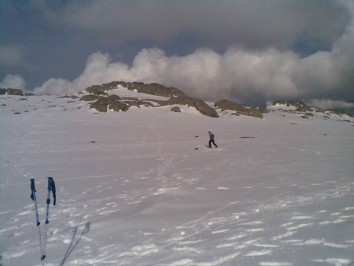 Tim & Paul on top of Mt Kosciuszko 6 Sept 2008