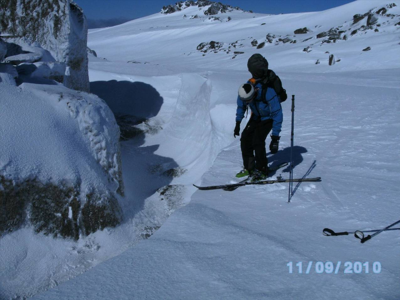 NICE SPOT TO DIG A SNOW CAVE NW OF RAMSHEAD