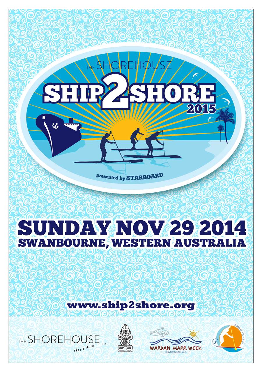 2015 Ship2Shore poster by Tim Patterson - www.dmc.media