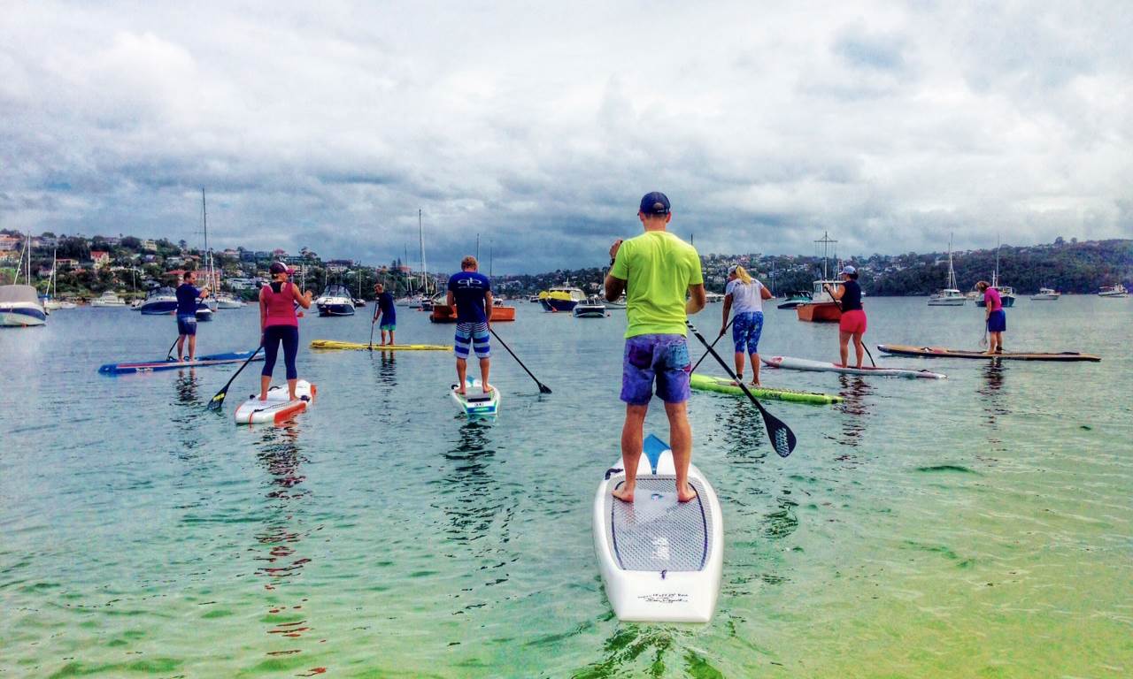 Balmoral SUP Race start