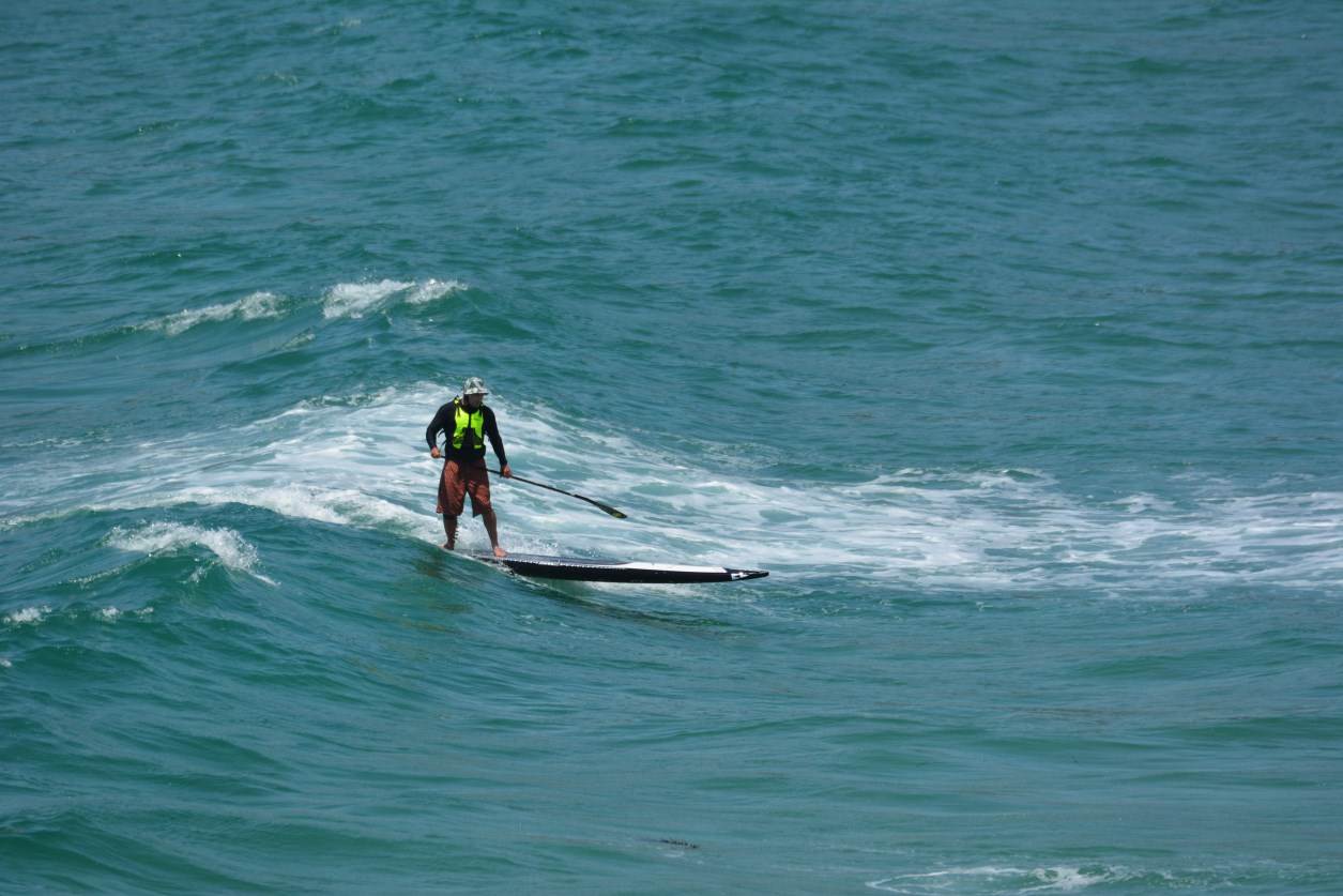 Downwind finish
