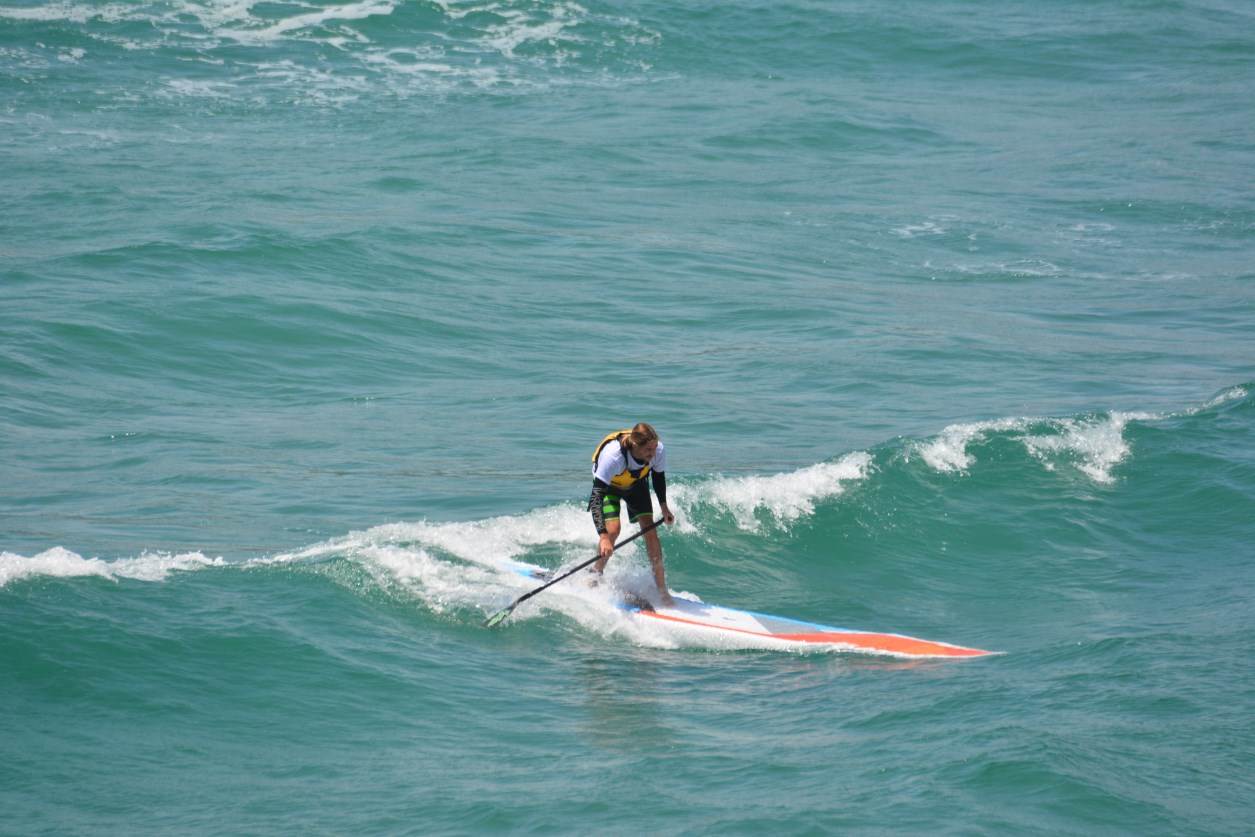Downwind finish