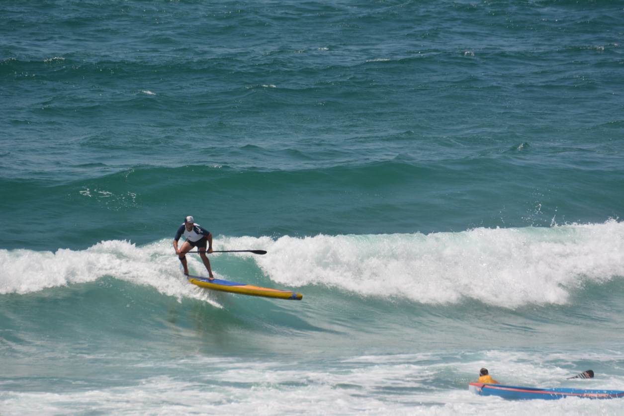 Downwind finish