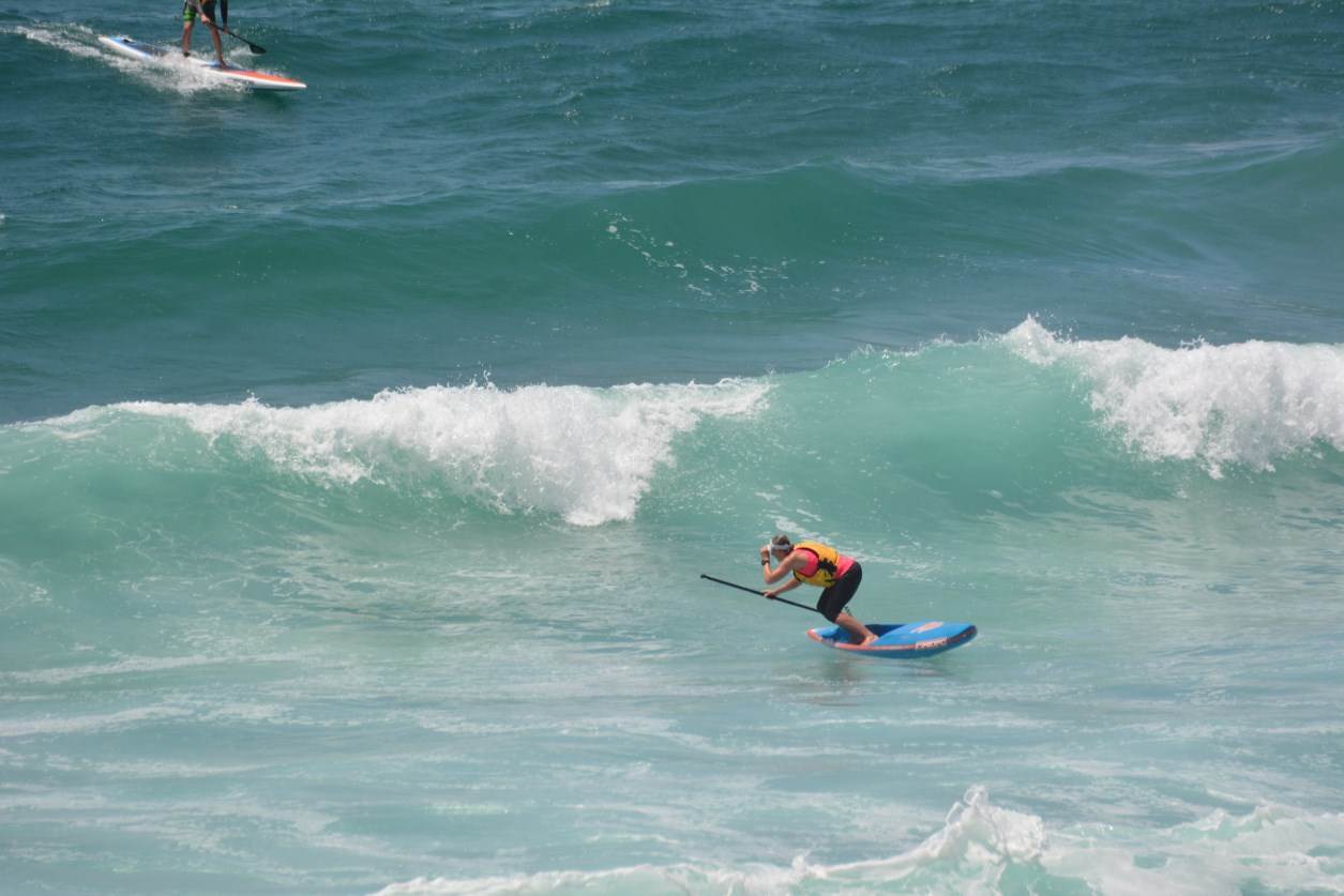 Downwind finish
