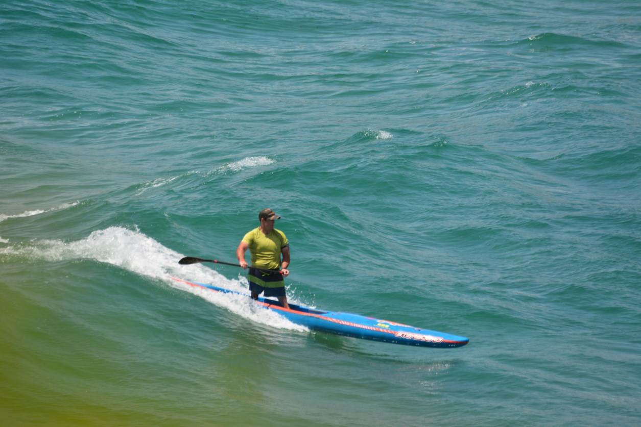 Downwind finish