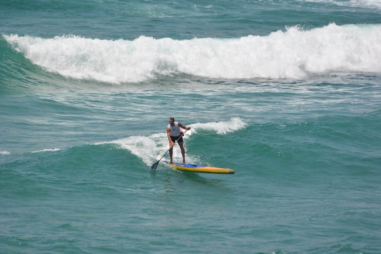 Downwind finish