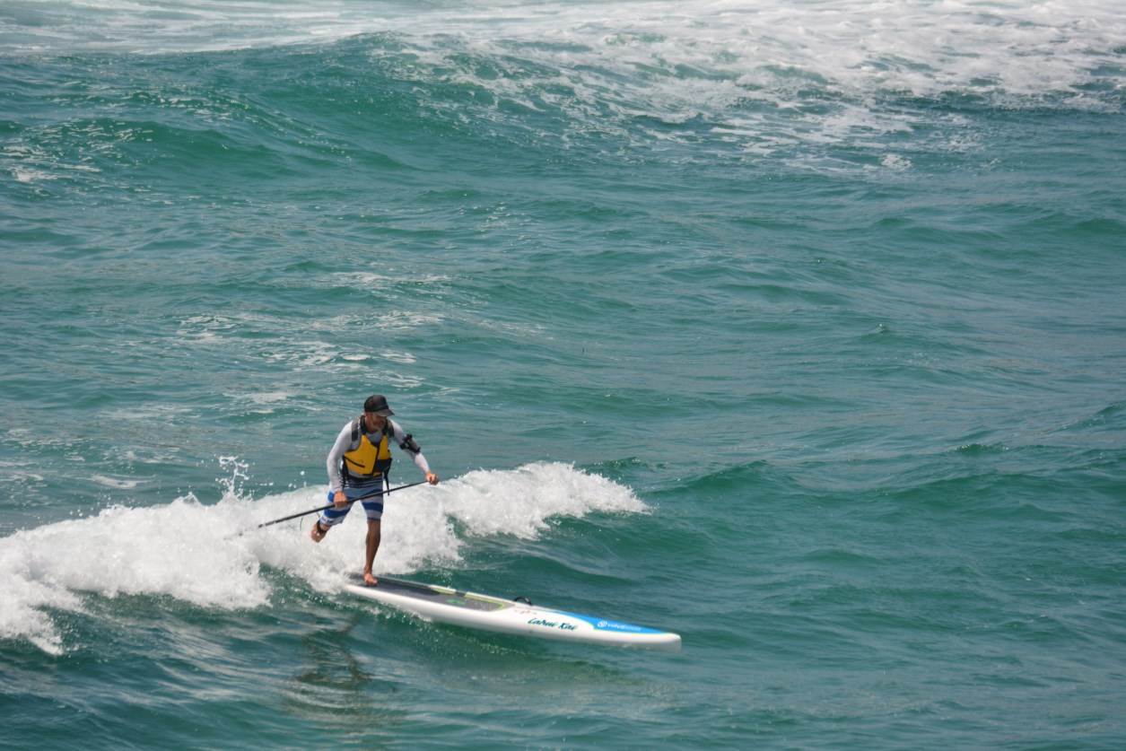 Downwind finish