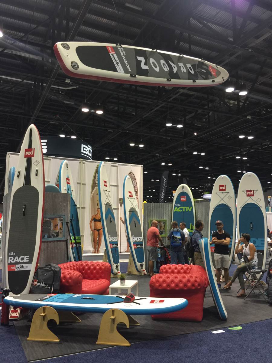 Red Paddle Dragon from 2016 Surf Expo