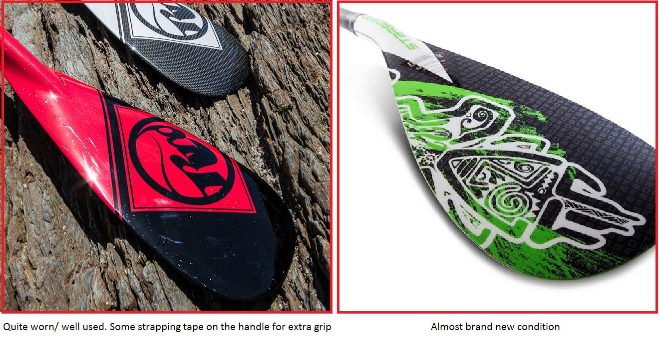 Lost / stolen paddles