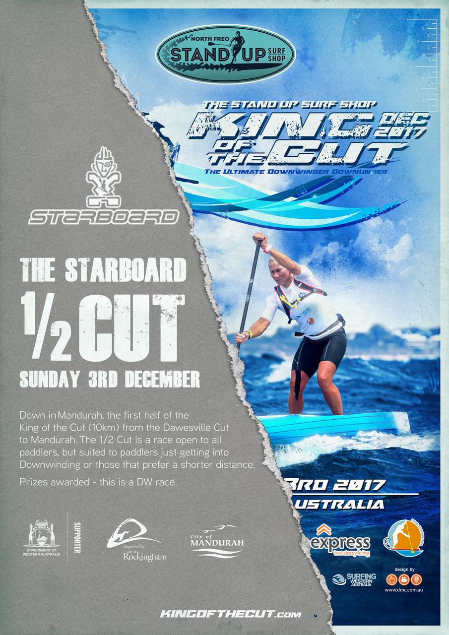 Half Cut Poster