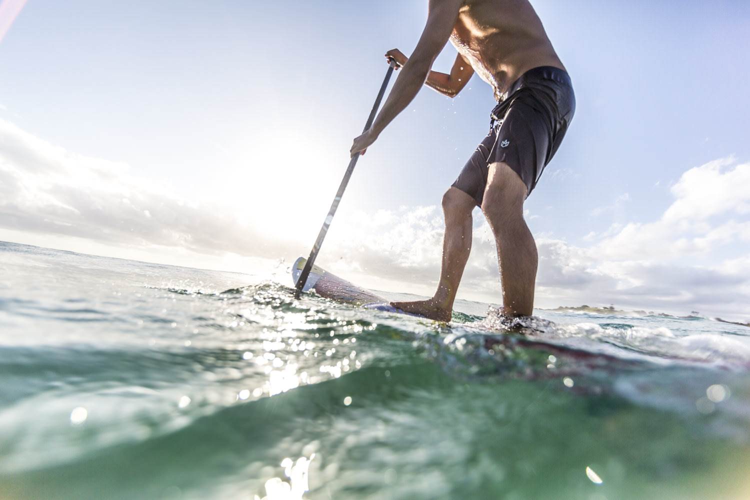 Pro rider Dimitri Georges, coming from France to show us how to ride the F-ONE Madeiro Pro 7'2''