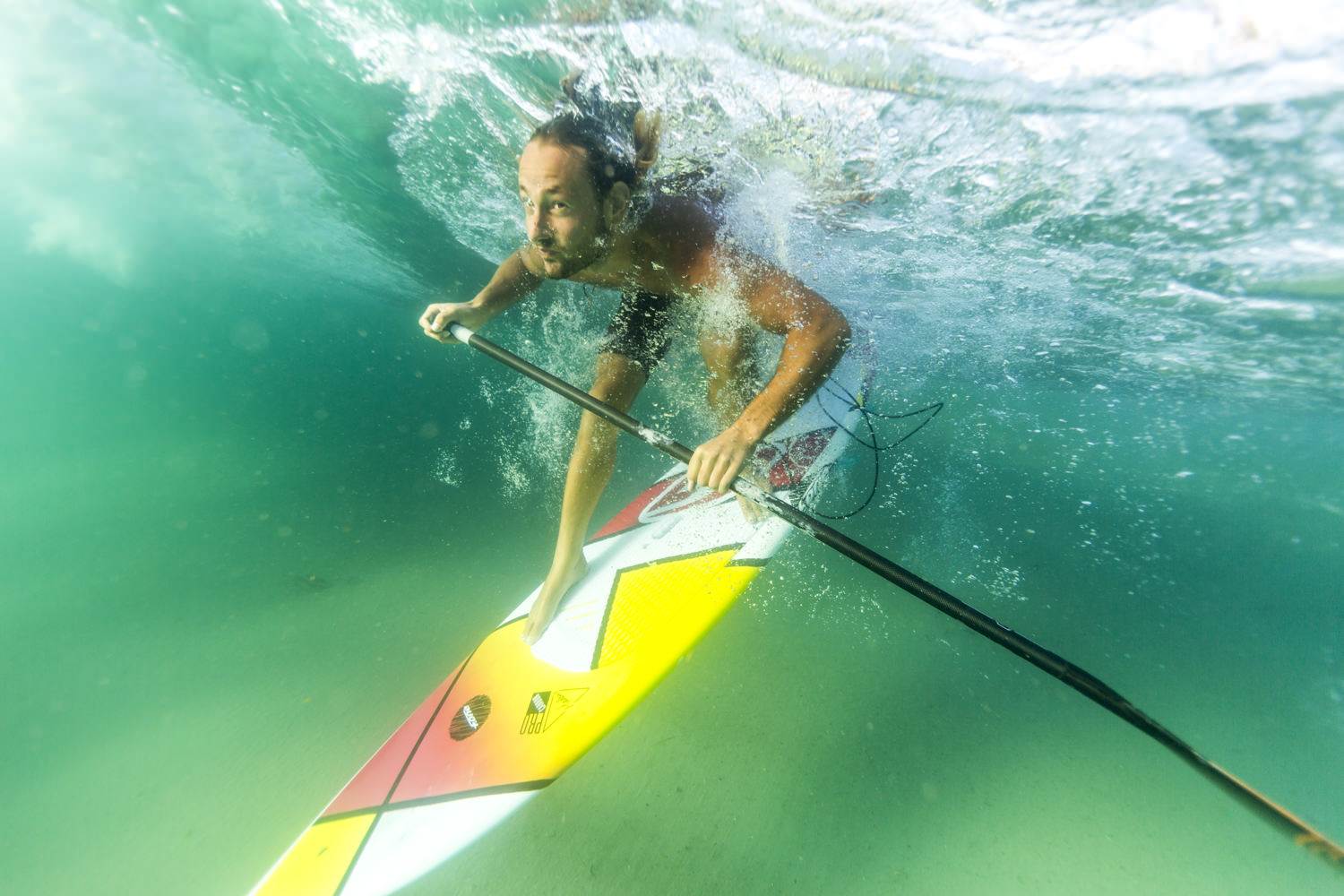 Pro rider Dimitri Georges, coming from France to show us how to ride the F-ONE Madeiro Pro 7'2''