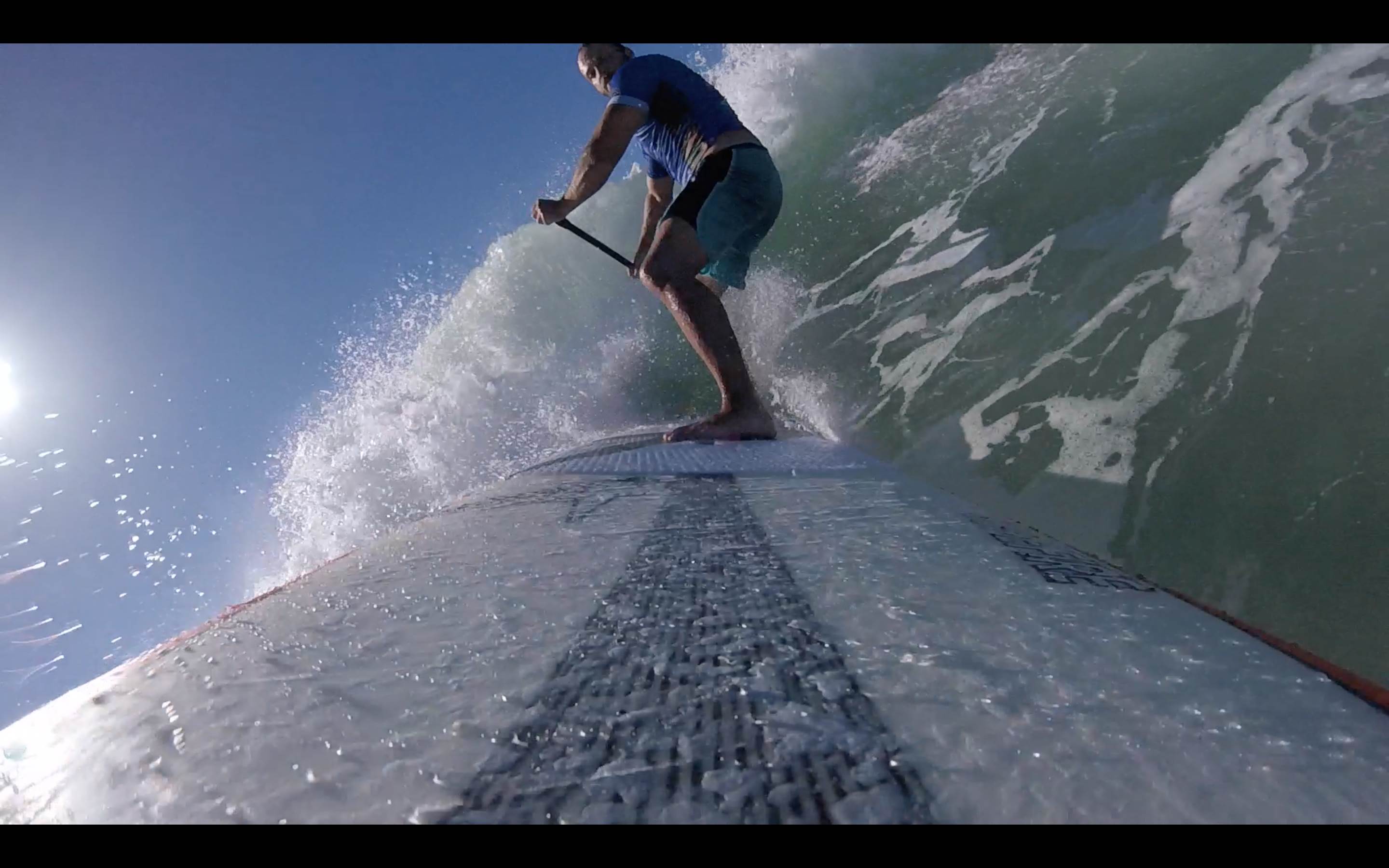 Heat one, Surfest 2018, cutting back.