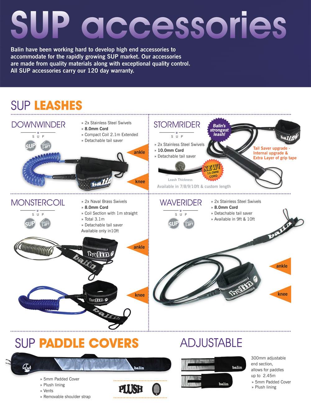 Leashes SUP
