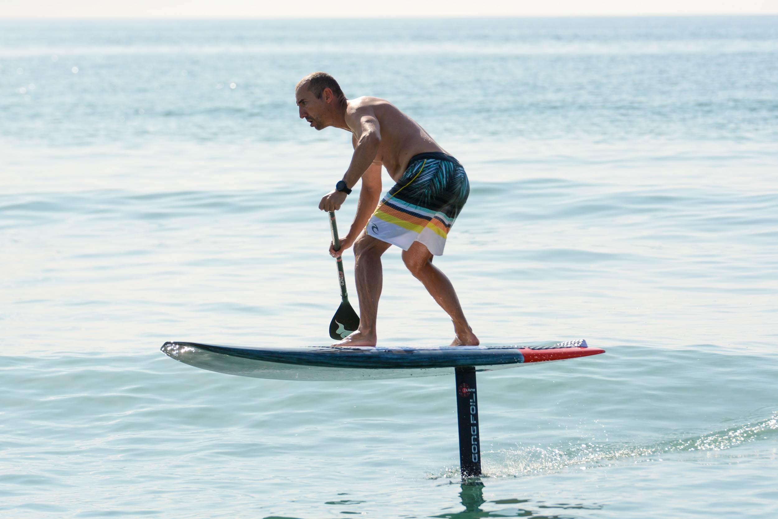 First wave on the Allvator L foil
