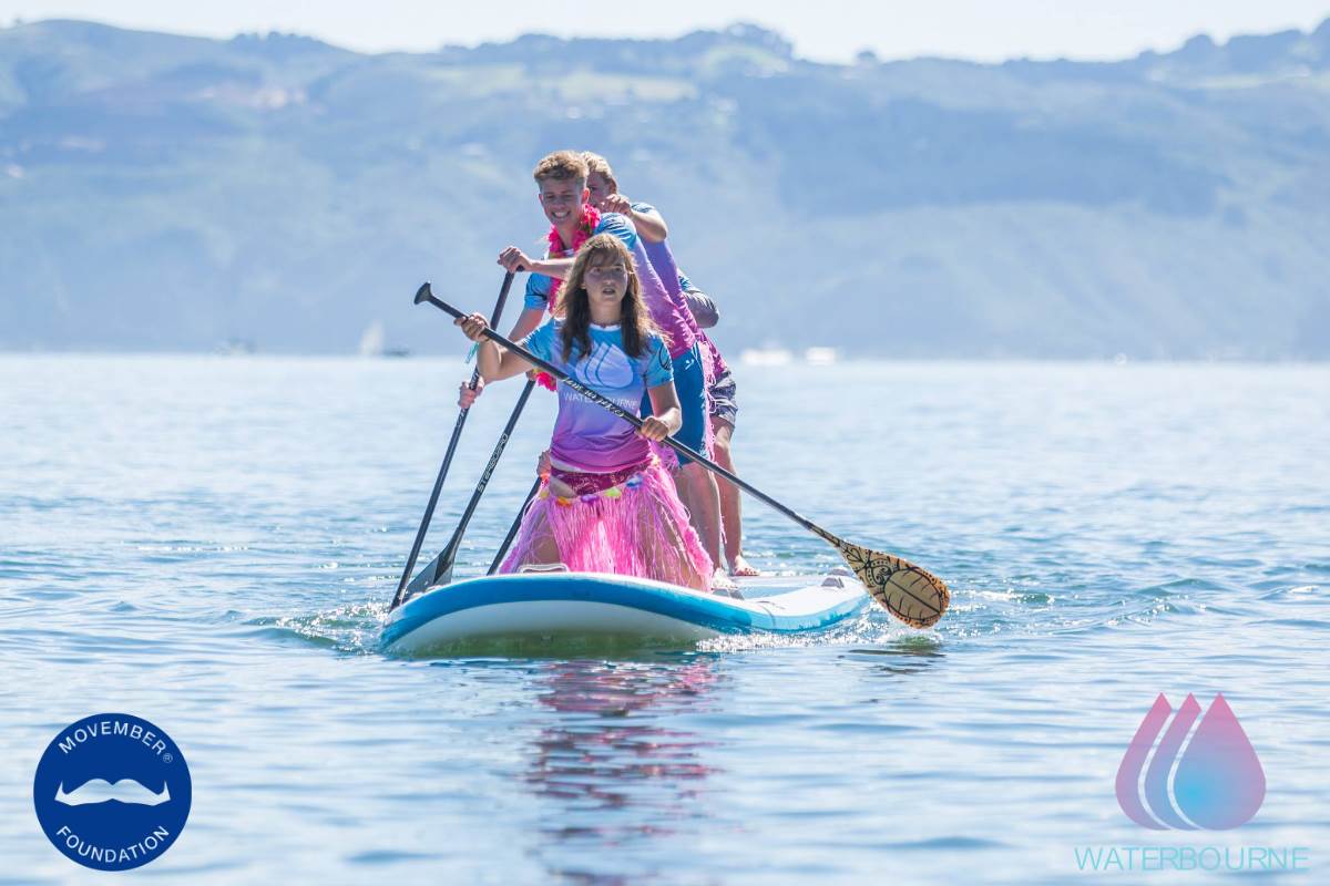 Paddleboard for Movember