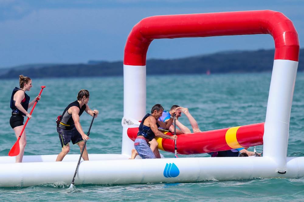 Paddle Boarding Ninja Games