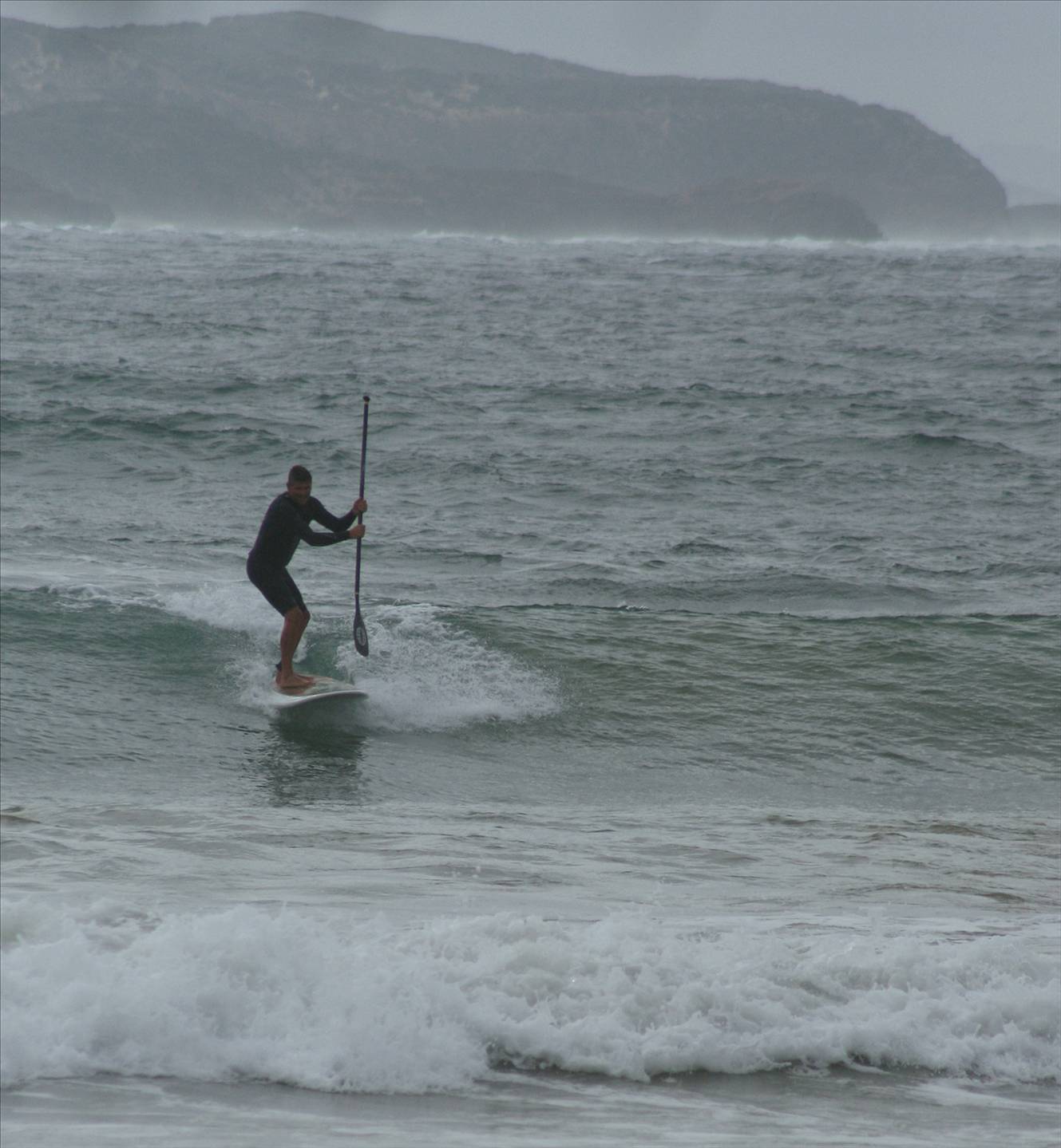 Stormy Sunday SUPing