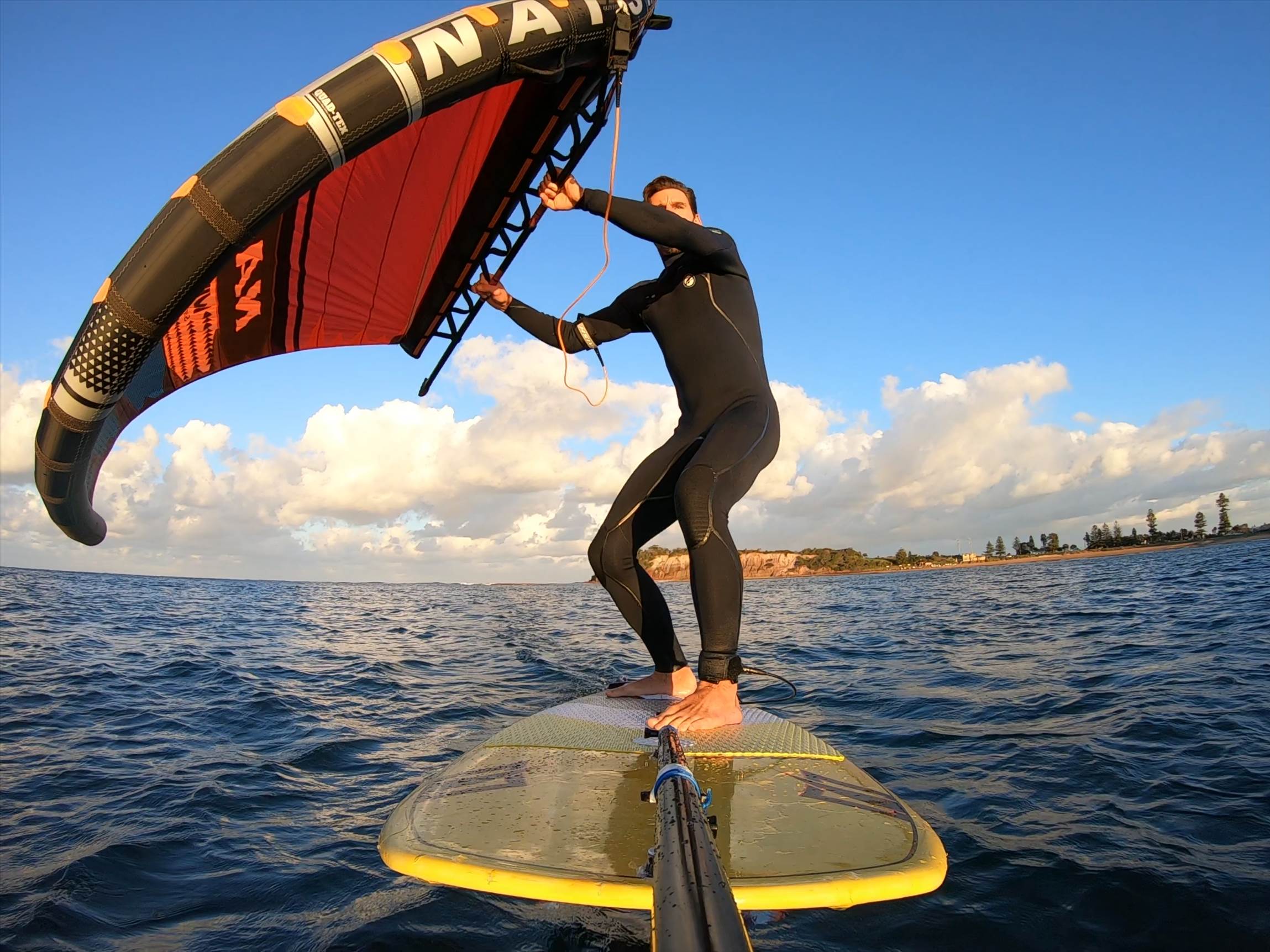 wing foiling