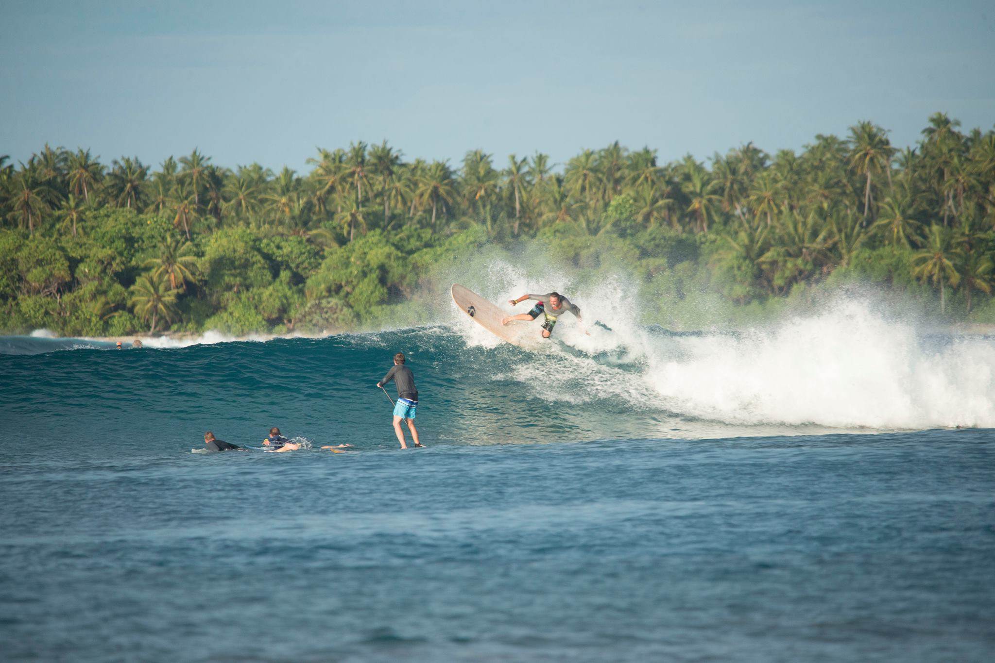 Maldives SUP Surfing