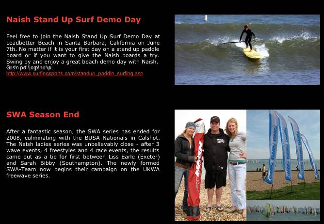 NAISH E-News, May 2008