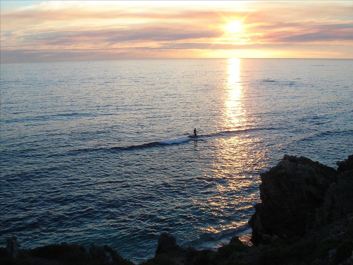 WA Sunset SUP