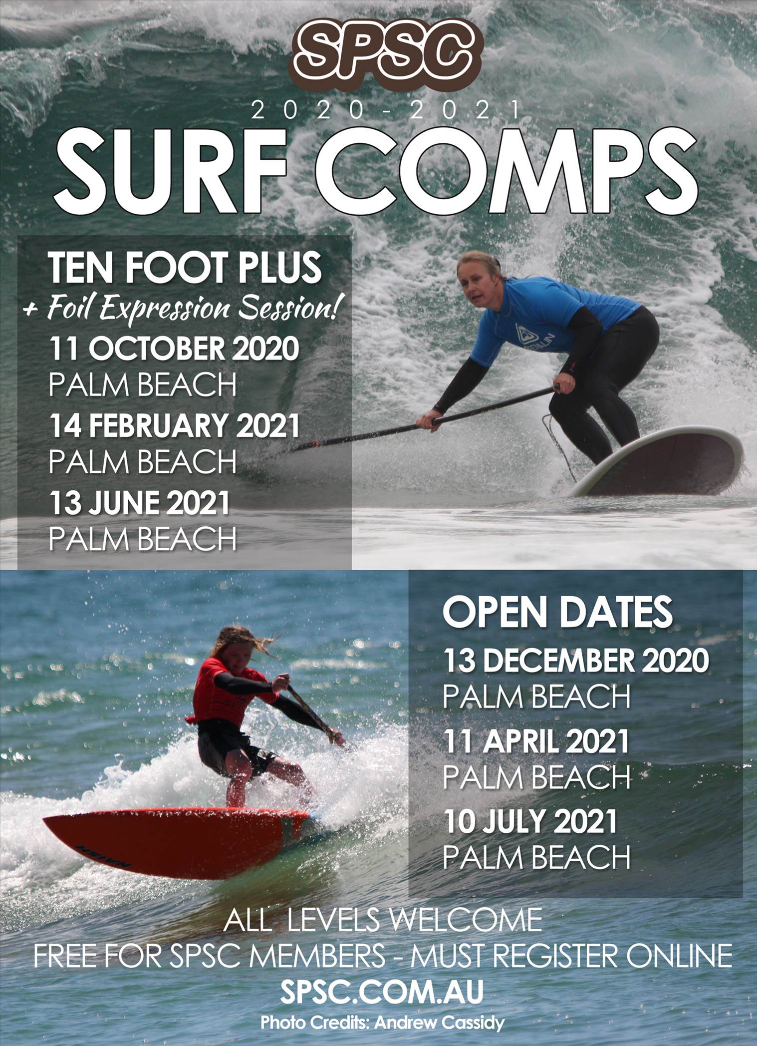 SPSC SUP Surf Comps