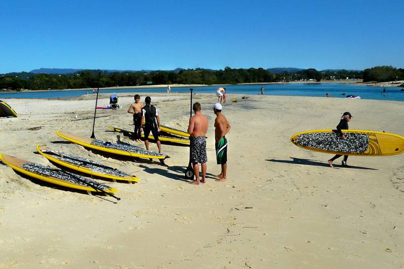 Currumbin SUP demo day