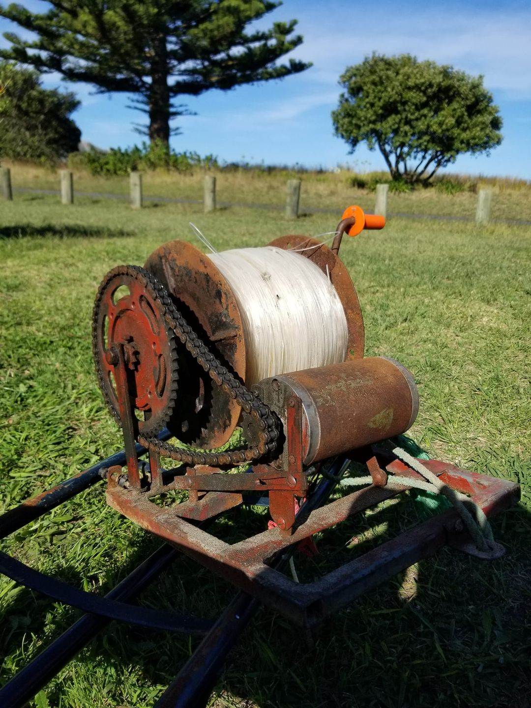 the winch