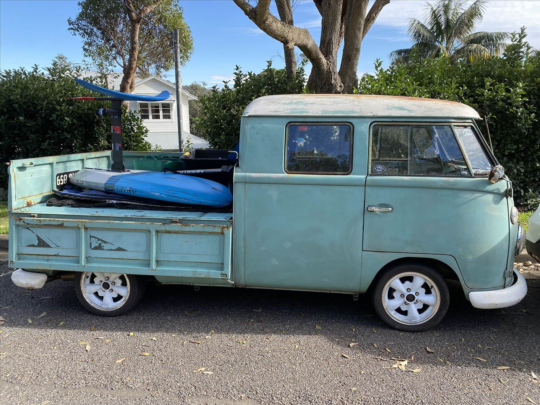 The back up vehicle