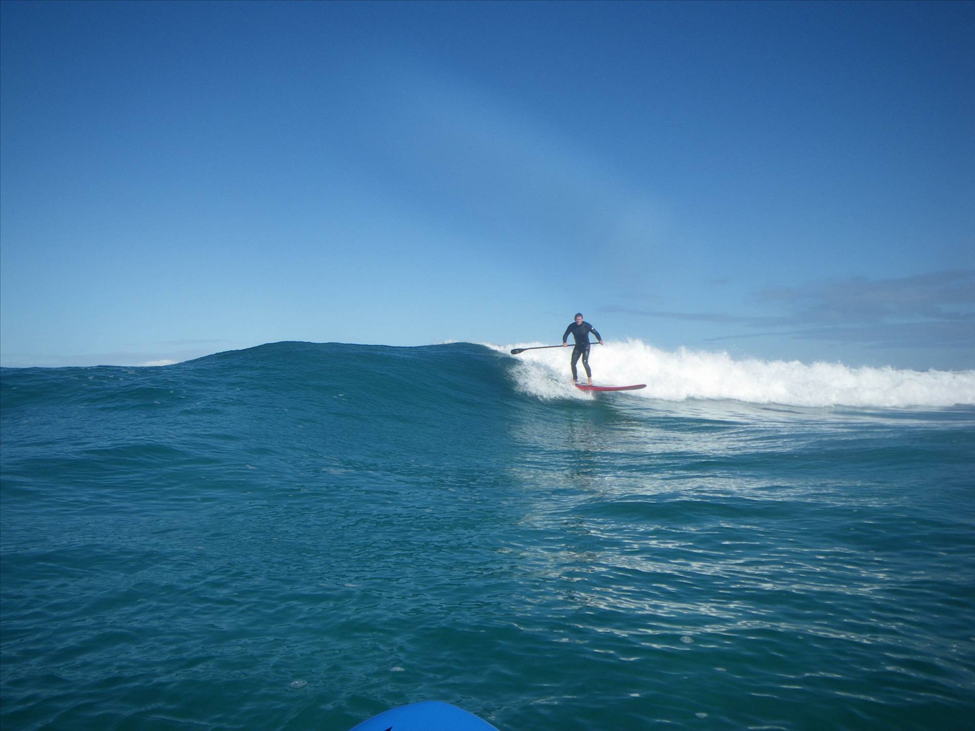 SUP session near Perth