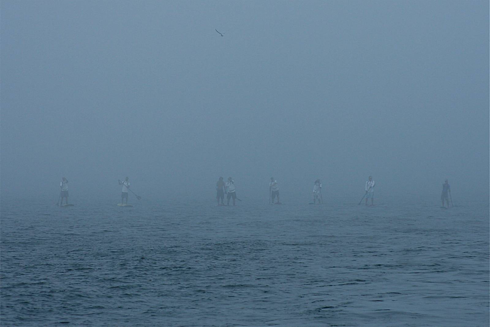 Cape Cod Bay Challenge - starting in the fog