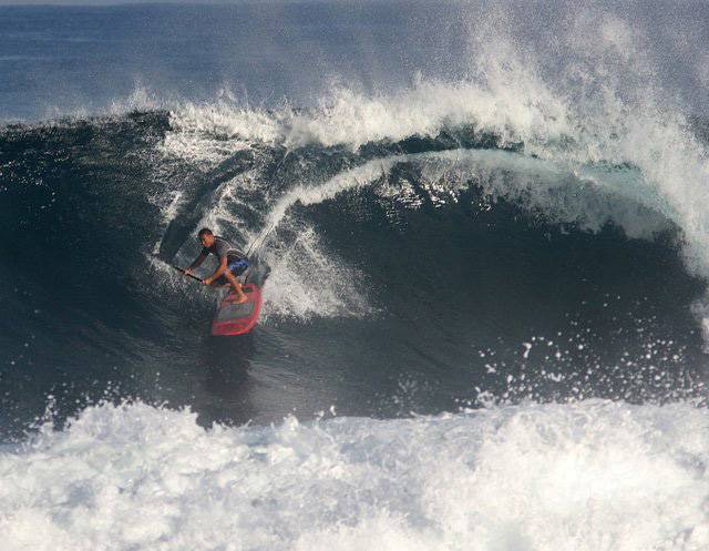 Blane Chambers -Paddle Surf Hawaii RIPPING it up!