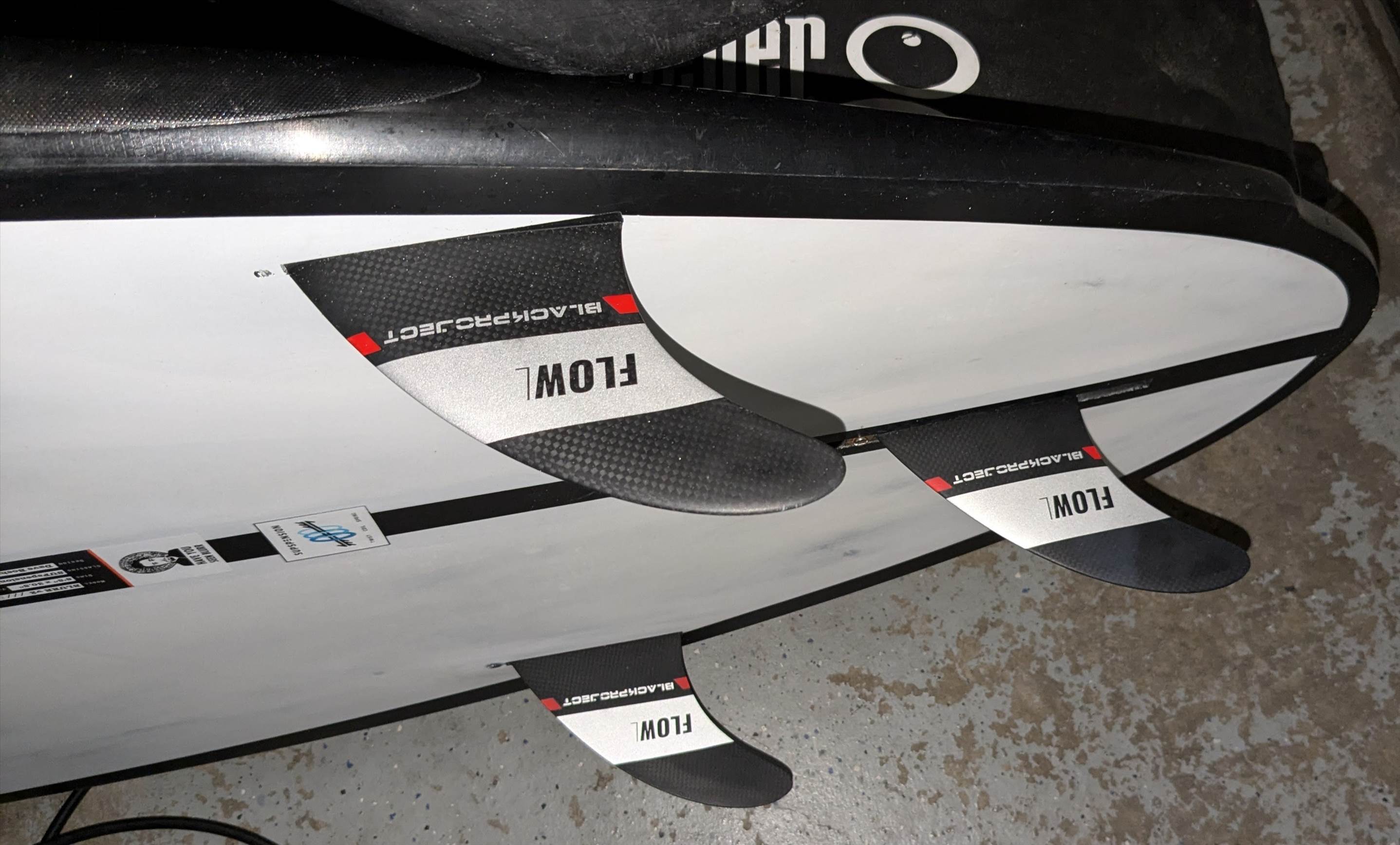 Black Project Flow fins