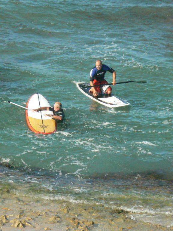 Fun in the wind. Northern reef break Perth