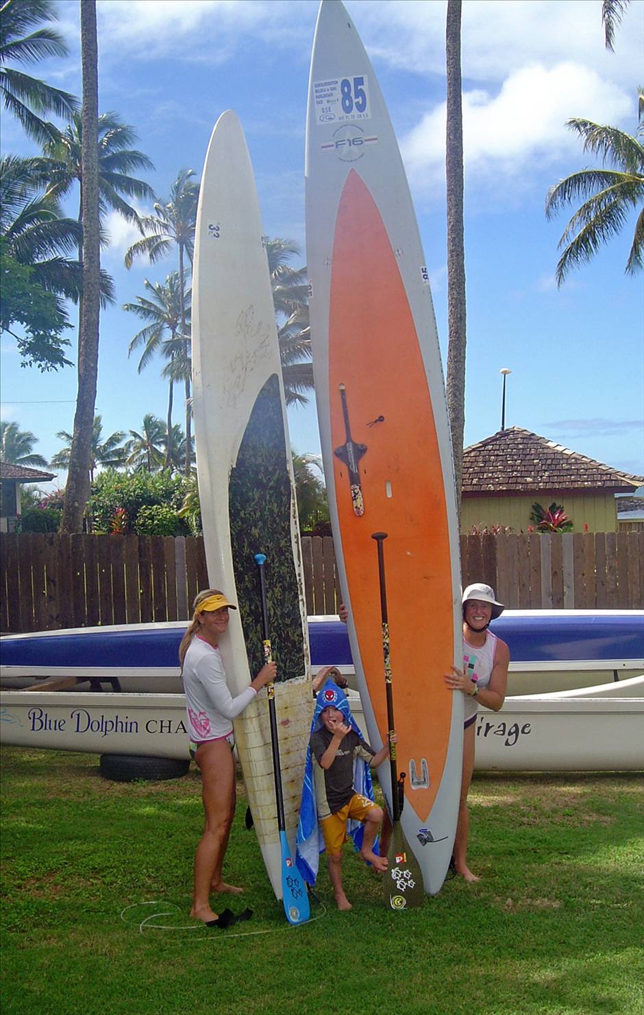 SUP on Kauai 2009