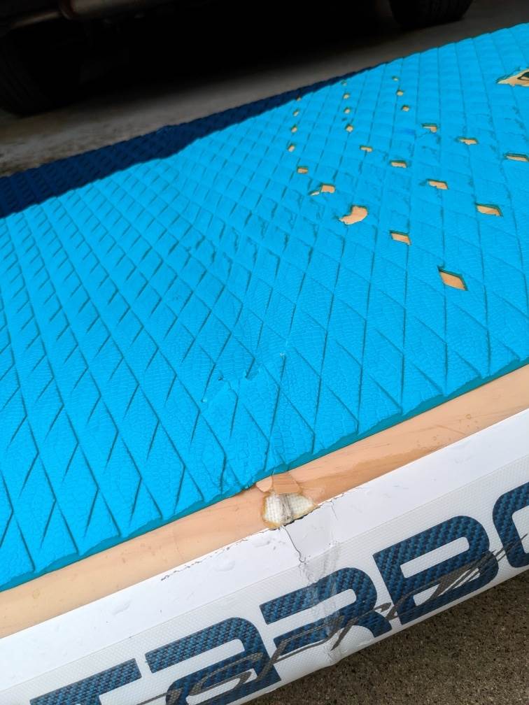buckled boards