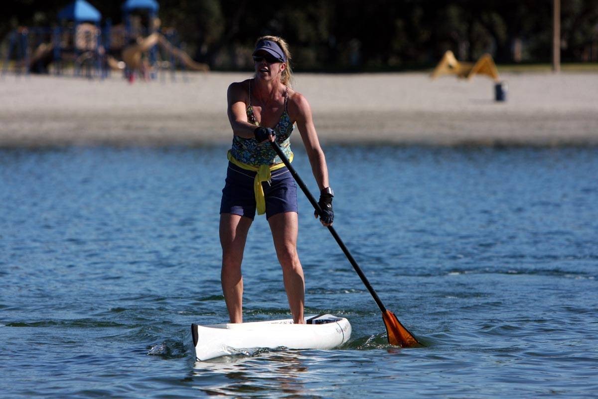 Vicki Mills on Starboard K15