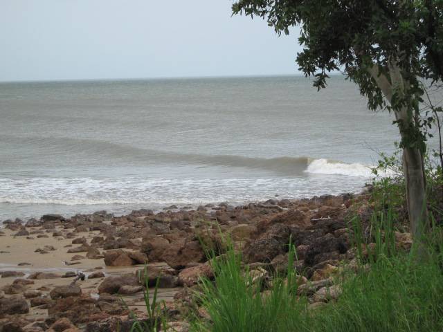 Cyclone Ellie Waves