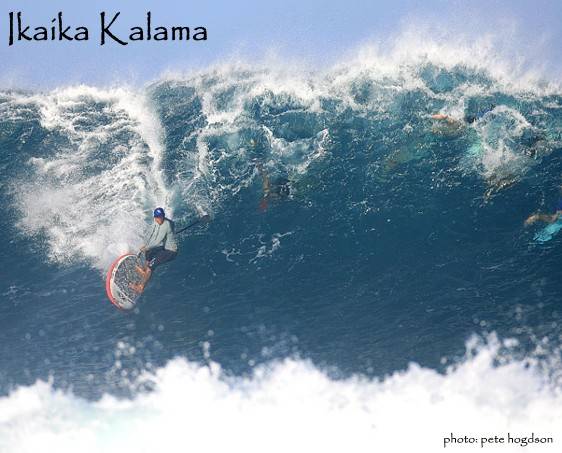 Ikaika Kalama Paddle Surf Hawaii