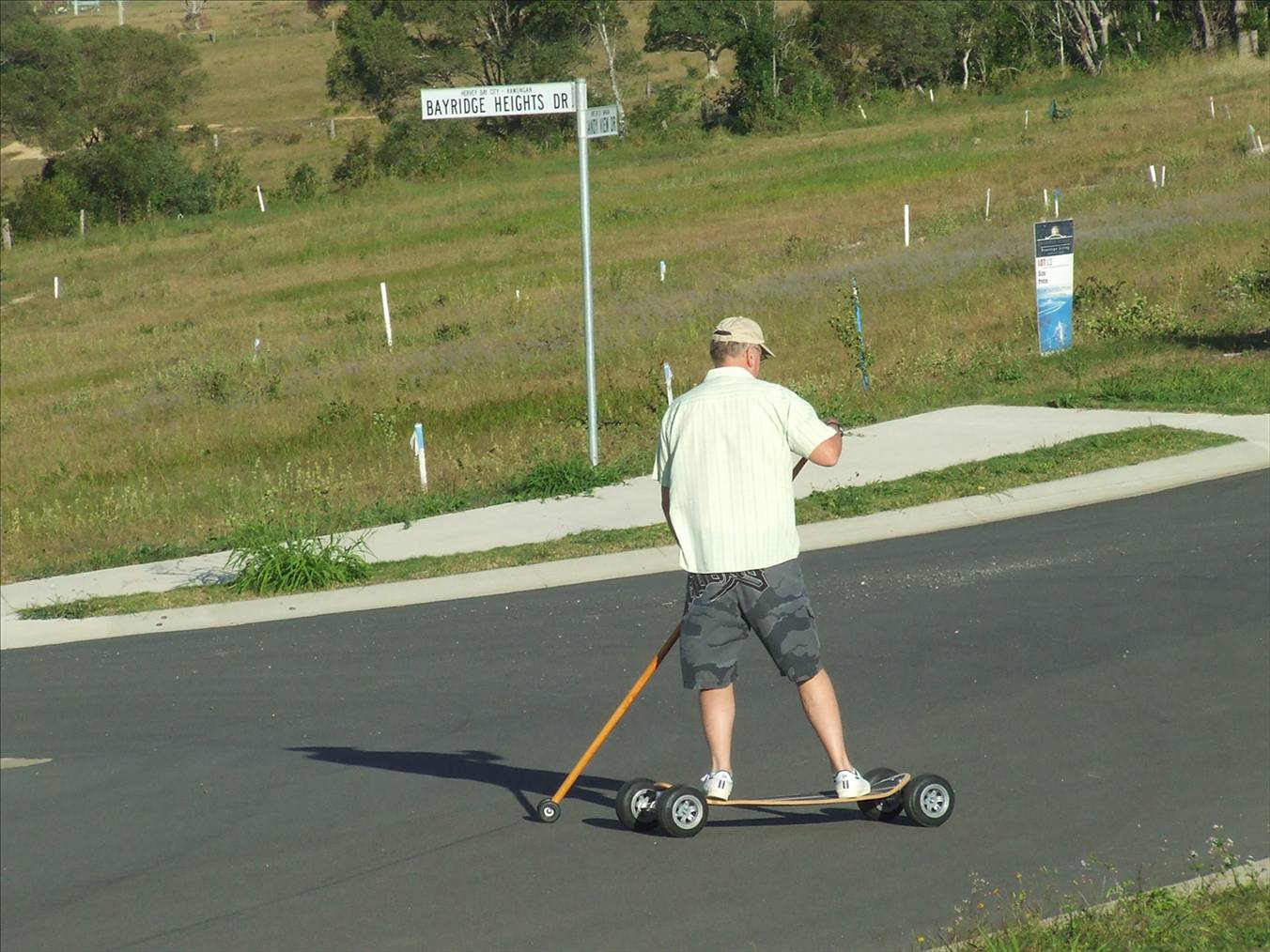Dave land paddling