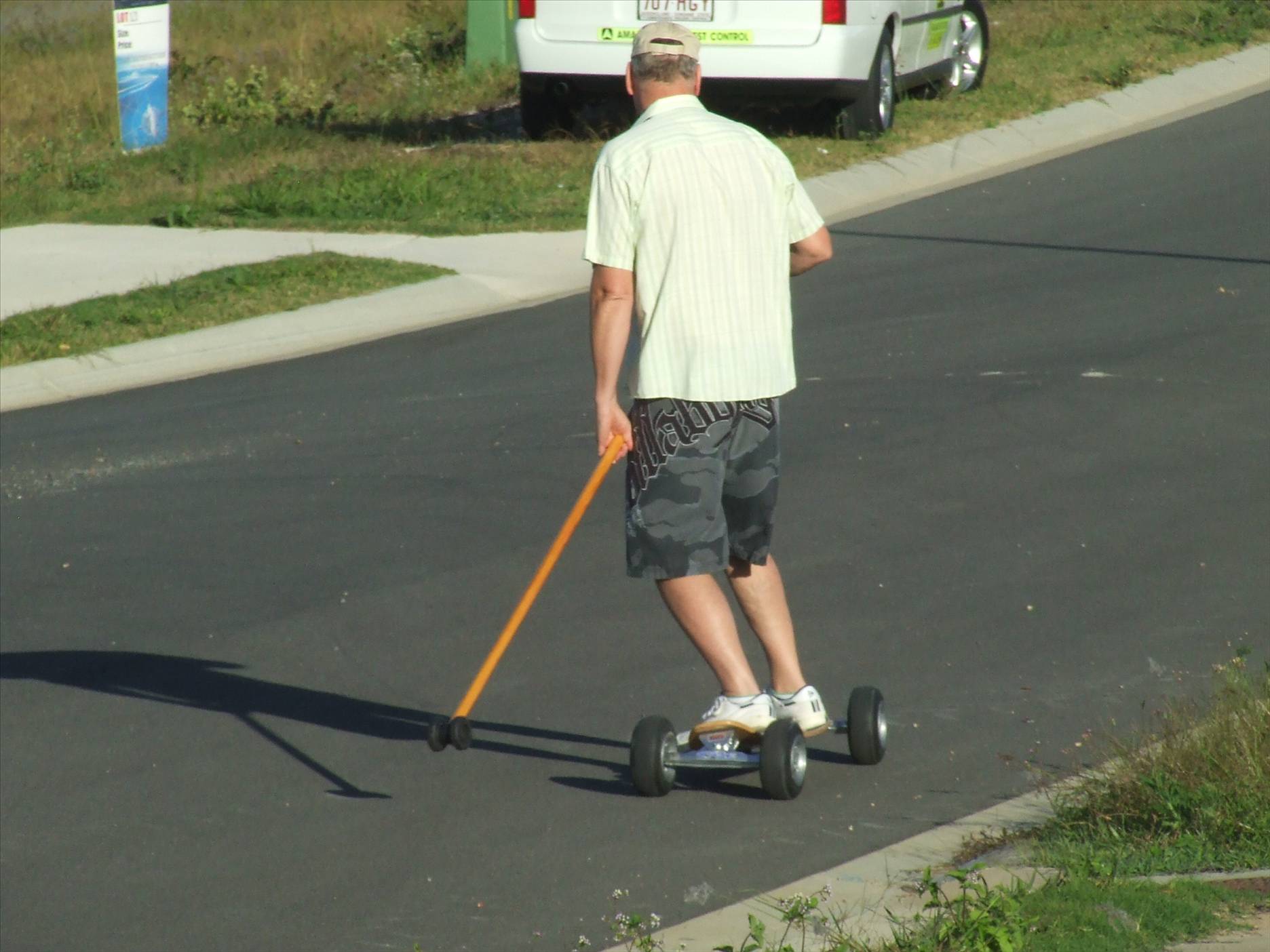 Dave land paddling
