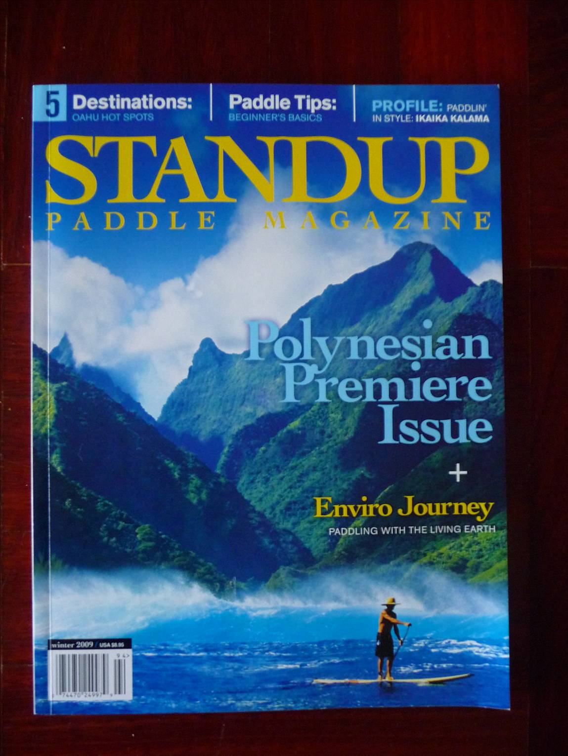 Cover - Stand Up Paddle Magazine 1st Issue Winter 09'