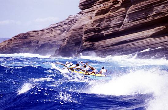 Molokai to Oahu Outrigger Race 2000