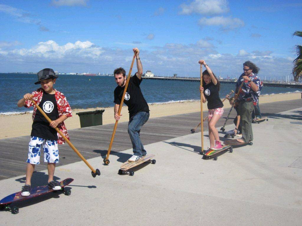 Street SUP in convoy