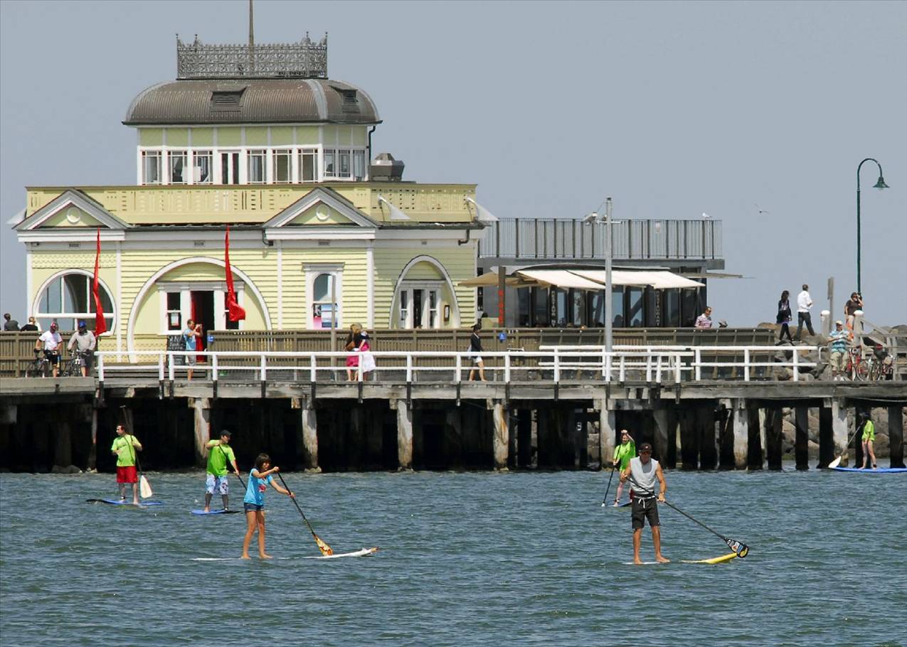 Kristi DJ and SUP Bus Crew