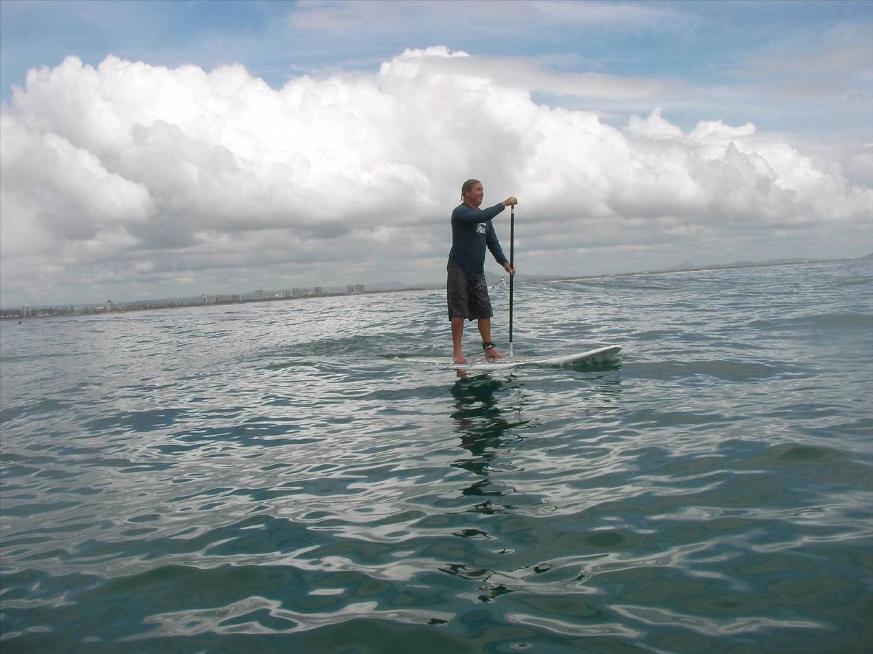 Scott enjoying the weekend swell Feb 2010
