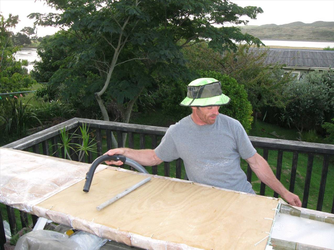 24ft bamboo recycled SUP