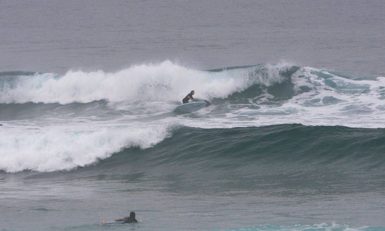 SUP surfing