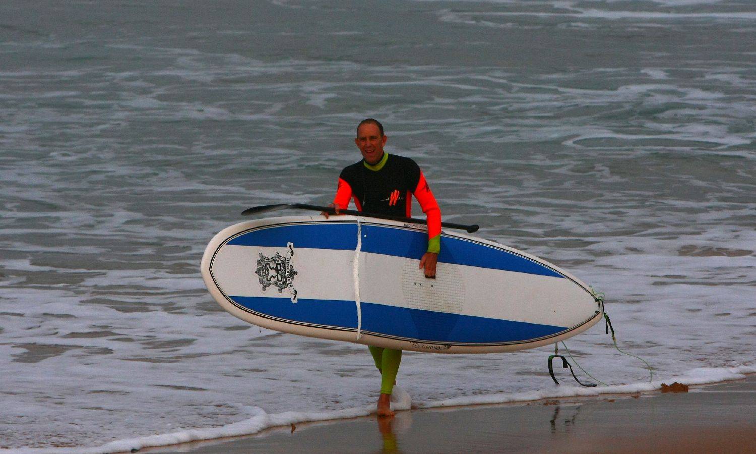 SUP surfing